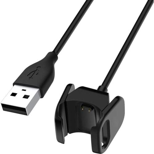 For Fitbit Charge 4 Charger Adapter USB Charging Cable Clip Cord Dock For Fitbit Charge 4 Smart Watch Charging Dock Adapter