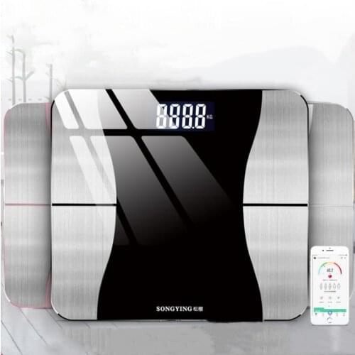 Body Composition Analyzer With Smartphone App Bluetooth Body Fat Scale Smart Accurate Wireless Digital Bathroom Weight Scale