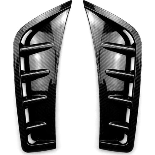 Car Cheek Vents Front Bumper Intake Gag Trim For Mercedes Benz GLC 260 300 2020 Wheel Eyebrow Trim Stickers