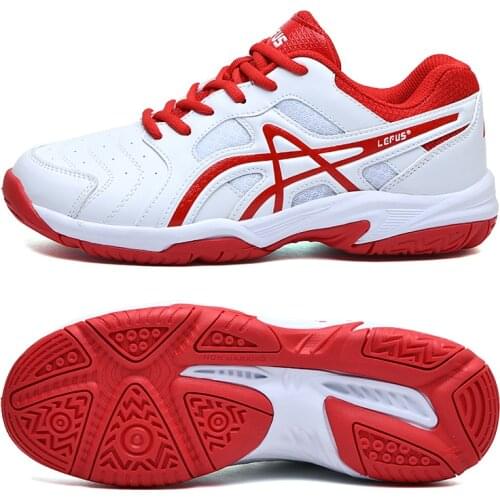 New Professional Badminton Shoes Men Women Light Weight Badminton Sneakers Size 39-45 Tennis Shoes Ladies Volleyball Sneakers