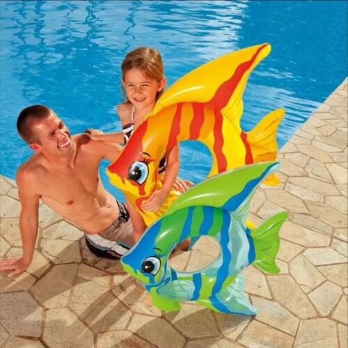 2021 Hot Inflatable Baby Toddler Safe Swimming Swim Seat Float Pool Fish Ring High Quality Fish Shaped Gloat Kids