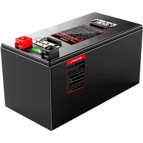 LTC LiFePO4 Backup Solar Battery Pack 12 V Li ion Battery 12.8v 300AH Akku Camper Heating Type