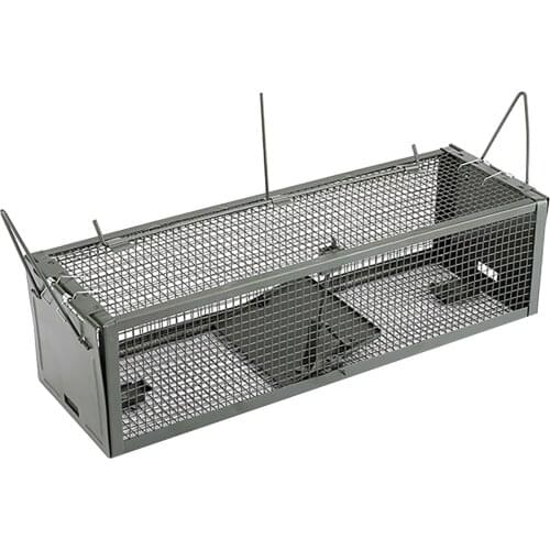 Reusable Double Door Catching Mice Traps Mouse Bait Snap Rodent Catcher Mice Mousetrap Hunt Rat Cage Single Mice Rodent Cage