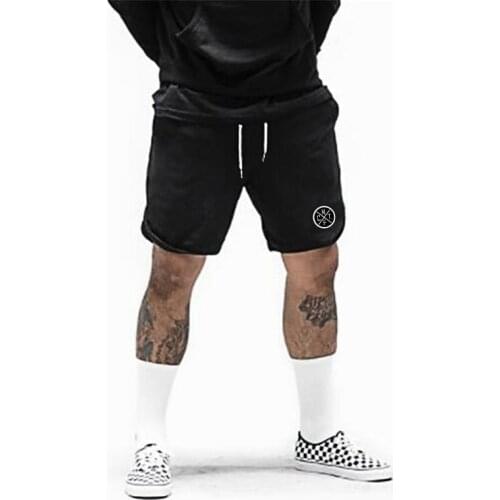 Muscle Guys Gym Shorts Men Bodybuilding Clothing Fitness Mens Mesh Sporting Basketball Workout Joggers Shorts With Pocket