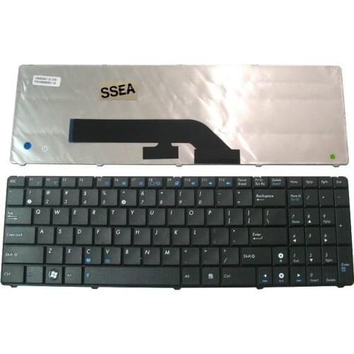 SSEA New US keyboard For Asus K50 K50A K50C K50I K50AB K50IJ P50 P50IJ K60IC K60IJ K60IL K60IN K62F K62 K62JR K70 K70IJ K51