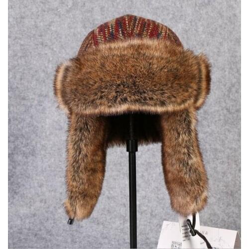 Super warm! Autumn and winter men women Korean style trend lei feng cap winter skiing cap ear flight winter cotton hat TB3716