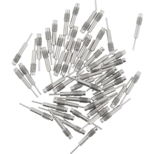 50 Pieces Pro Watch Band Spring Bars Strap Link Pins Replacement Parts