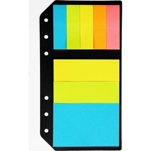 1PCS B5 A5 A6 Spiral Notebook Sticky Note Planner Index Stickers Dokibook Accessory Planner Notebook Accessories