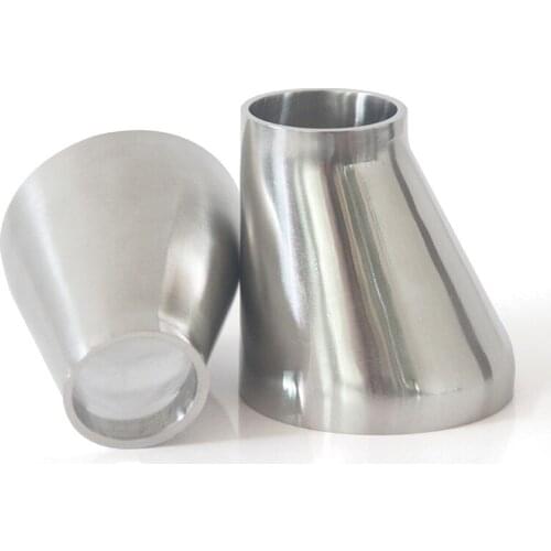 25 32 38 45 51 57 63 76 89 102mm OD Butt Welding Eccentric Reducer SUS304 Stainless Sanitary Pipe Fitting Homewbrew
