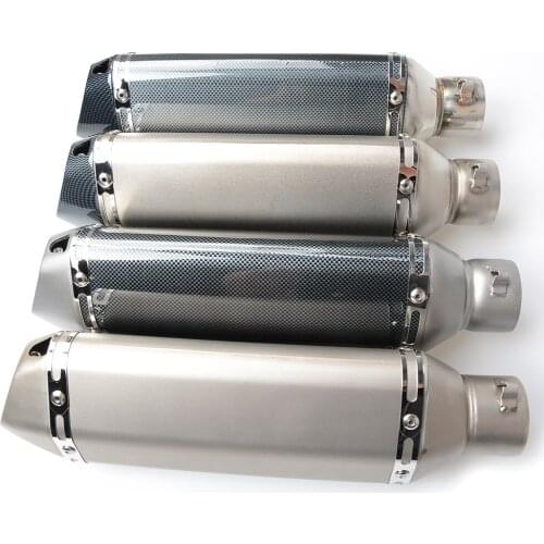 For SUZUKI DR 650 S / SE DR650S 1994-2010 1995 1996 1997 1998 1999 2001 2002 2003 51MM Motorcycle Exhaust Pipe With Muffler