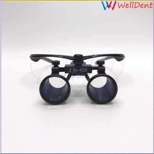 Dental Magnifier 2.5x Anti-fog Magnify Medical Equipment Antifog Loupes Optical Glasses Dentist 2.5 Times Surgical Loupe