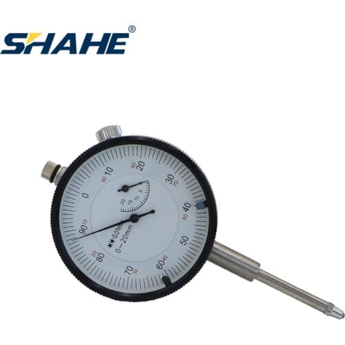 0.01mm 0-20mm Dial Indicator Gauge Meter Precise measurement Resolution Measurement Instrument Dial Indicator Gauge