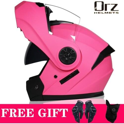 2021 NEW Professional Racing Helmet Modular Dual Lens Motorcycle Helmet Full Face Safe Helmets Casco Capacete Casque Moto 2 Gift