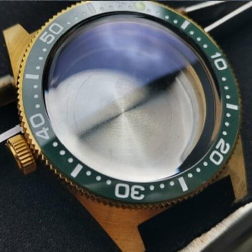 62MAS Bronze Case 300M Japanese NH35A/NH36A Movement Modified Waterproof Case 43.5mm Ceramic Bezel
