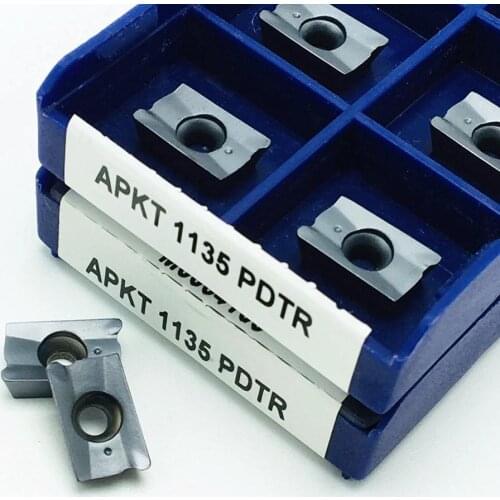 APKT1135 PDTR LT30 high-quality milling cutter PVD+CVD turning insert APKT 1135 PDTR carbide insert milling cutter APKT1135