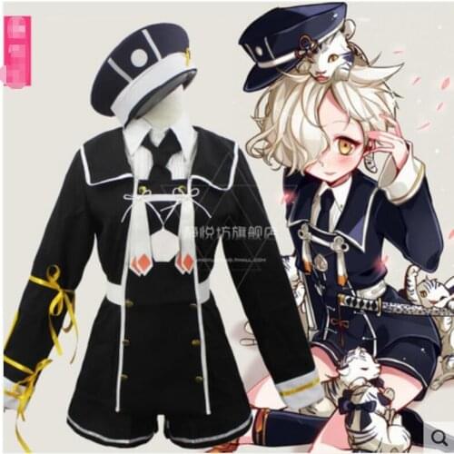 Free shipping Anime Touken Ranbu Online COSPLAY Gokotai COS Halloween Party Cosplay uniform Costumes
