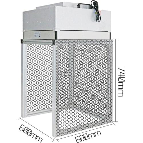 Big Size Dis-mountable Cleaning Room Dust-free Working Room Bench Table Refurbish LCD For Broken Phone Repair Refurbishing