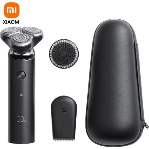 XIAOMI MIJIA Electric Shaver Razor S500C Triple Blade Type-C Rechargeable Trimmer Beard For Mens Face Cleansing Shaving Machine