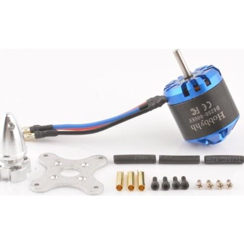 Hobbyhh 4250 800kv Brushless Motor Power 1250W With 4.0mm Banana Head Suitable for RC Remote Controlled Aircraft