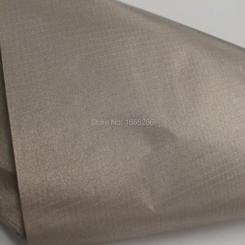 Plaid Thickening Nickel Copper coating RFID blocking fabric radiation protection