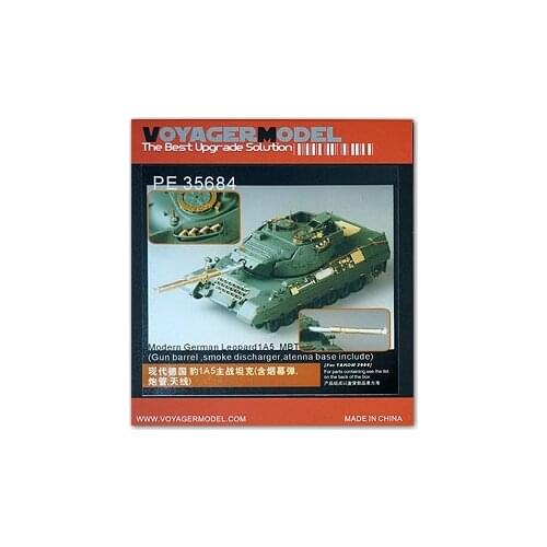 KNL HOBBY Voyager Model PE35684 modern German leopard 1A5 main battle tanks (including smoke bombs, barrels, antenna)