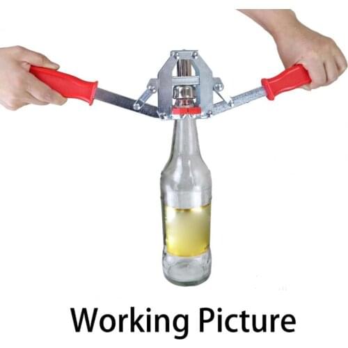 Beer capper with spring Beer sealing machine Bottle Capper Multi-purpose Stainless Steel Handheld Beer Brewing Capper Supplies