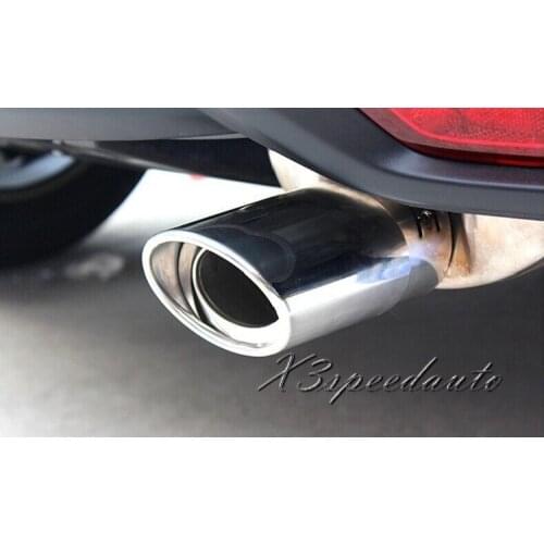 For Honda Vezel HR-V 2014-2018 Exhaust Muffler Tip Pipe Stainless Steel Free Shipping