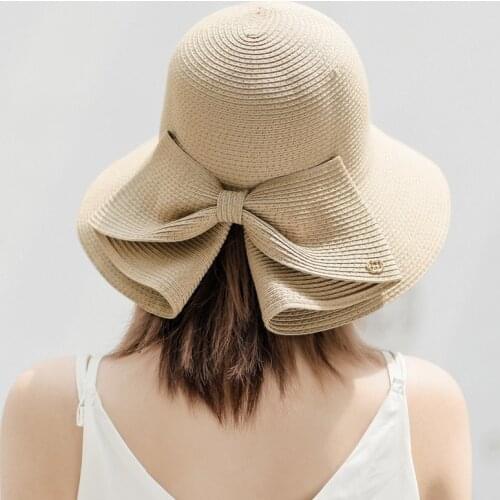 Hat Womens New Summer Style Open Fork Sun Protection Straw Hat Outdoor Lady Sun Visor Fisherman Hat
