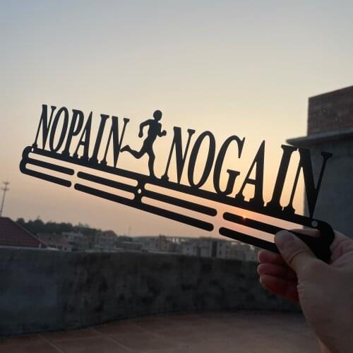 Inspirational Medal Hanger Metal Medal Holder Sport Medal Display Rack Hold 36 Medals Home Gold Medal Hook Decor