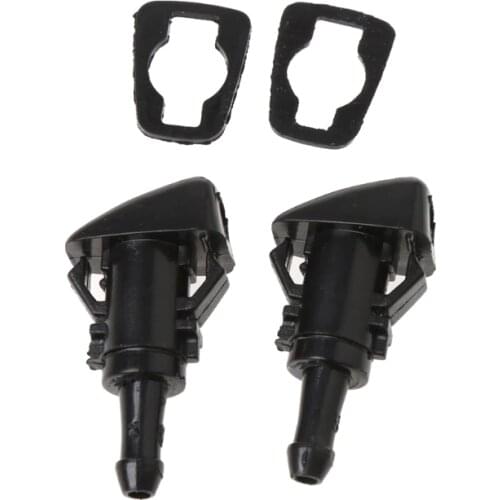 1 Pair Windshield Washer Wiper Water Spray Nozzle For Hyundai Verna ix35 ix25