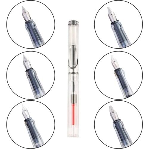 1PC Duckbill Gothic Parallel Calligraphy Art Flat Tip Vinyl Tibetan Arabic Fountain Pen