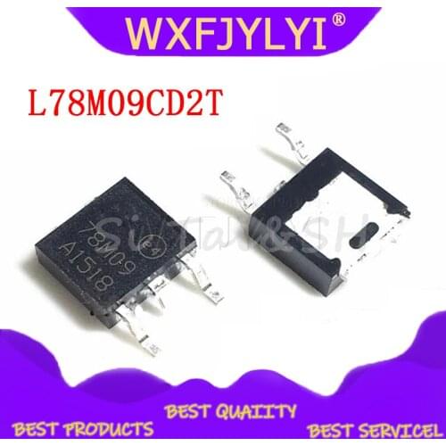 10pcs/lot TO-252 SMD 7809 three-terminal regulator 78M09 L78M09CD2T new original