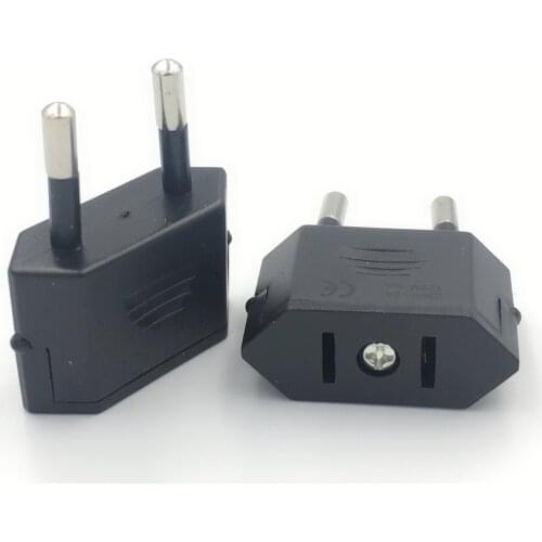 EU Travel Power Adapter Converter American China US To EU Euro European Type C Plug electric Adapter AC Electrical Socket Outlet