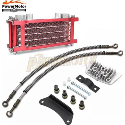 Motorcycle Horizontal Engine 50cc 70cc 90cc 110cc Chinese Made Dirt Pit Oil Cooling Cooler Monkey Bike ATV Motorcycle Radiator