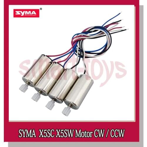 4pcs Syma X5S Motor CW/CCW Engine for X5S X5SC X5SW X5HC X5HW RC Drone Quadcopter Parts