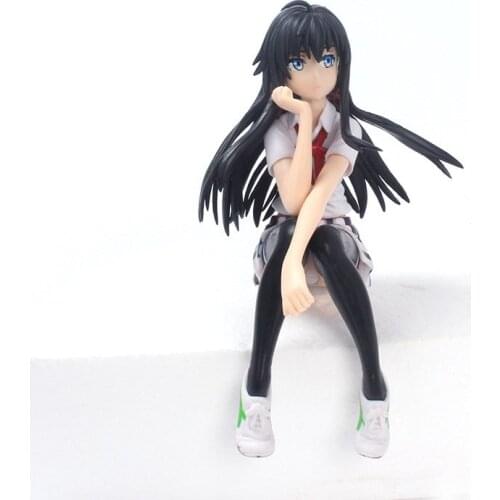 14cm Japan Anime Yukino Action Figure Toys My Teen Romantic Comedy SNAFU PVC Toy New Collection Figures Hot Toys