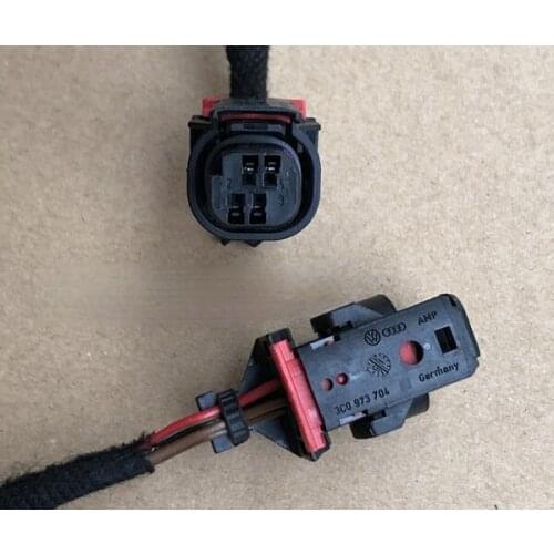 Car Door pull flashlight sensor sensor handle harness plug cable 3C0 973 704 For Volkswagen Audi Magotan CC Golf