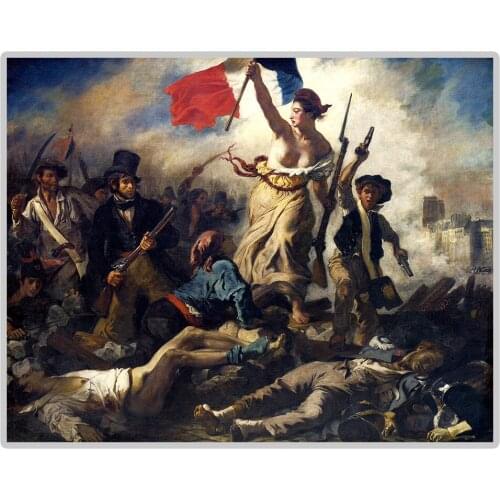 World Famous Painting "Liberty Leading the People" 5D DIY Diamond Painting Full Square/Round Diamond Embroidery Sale Mosaic Pic