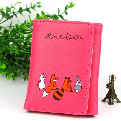 Fashion Women Wallets Short Design Brand Lady purses Hasp Zipper Money Bags Girls Coin Purse Female Wallet Cards ID Holder Burse