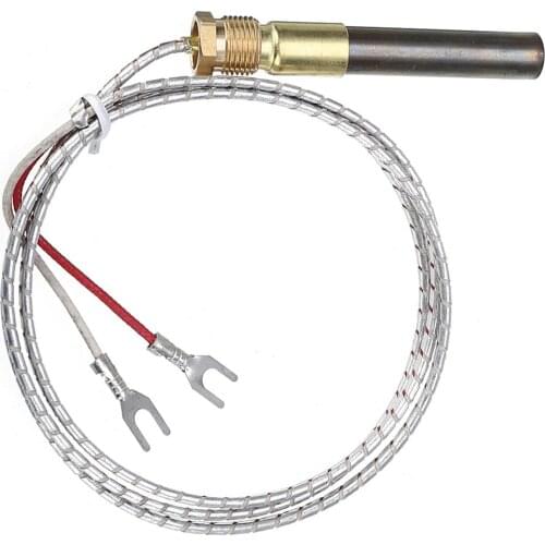 2021 New Temperature Sensor Thermopile Thermocouple High Temperature Resistant For Gas Fireplace Heater Fittings Wires Gas Fryer