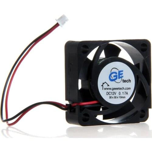 New Arrival Geeetech 3D Printer Accessories Cooler Axial Fan 12V 30x30x10mm