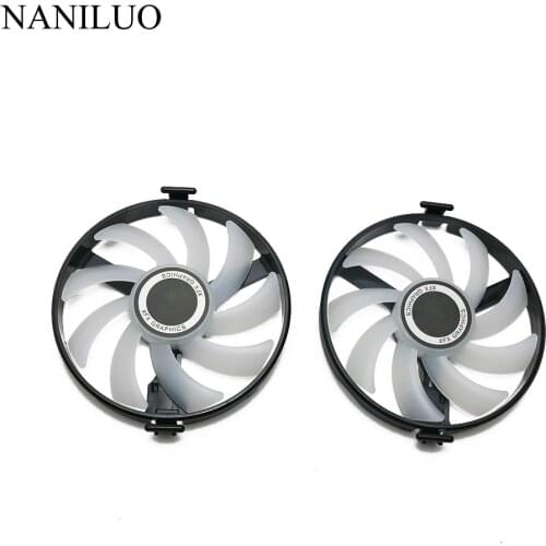 Новый FDC10U12S9-C вентилятор охлаждения для ПК Замена для XFX AMD Radeon R7 370 RX 470 480 570 580 RX460 RX 460 графическая кар