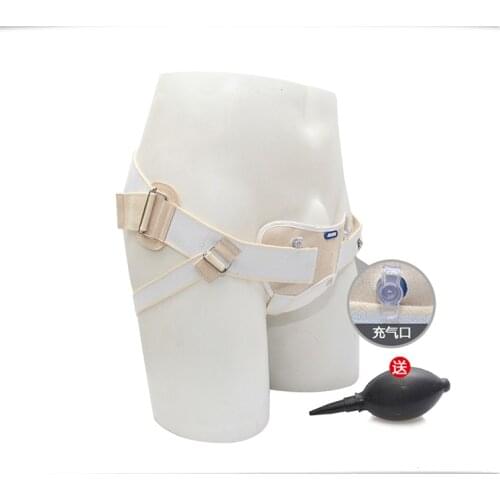 Hernia belt pneumatic compression. Adult type, umbilical inguinal hernia belt bag, small intestine, inflatable adjust pressure