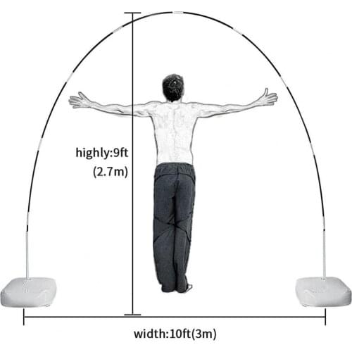 50%HOT1 Set Balloon Stand Water Fillable Base Widely Applied Arch Shape Adjustable Balloon Stand Set Wedding Decor