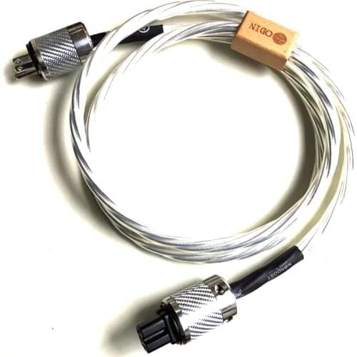 HIFI Power C able US AC Power Cord For Audio Amplifier CD DVD Player Video Power Connector wire