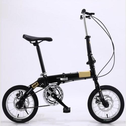 High Quality Steel Materials 14 Inch Child Folding Bike Stylish And Beauty Convenience