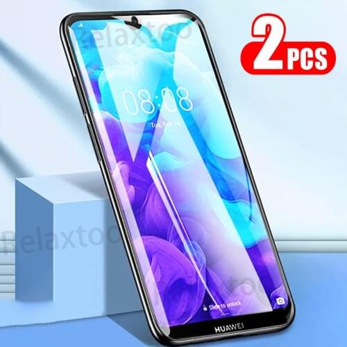 Glass protector for Huawei Y5 Y6 Pro Y7 Prime Y9 Prime 2019 Tempered Glass for Huawei Y9 Prime 2019 protective glass safety film