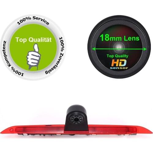 18mm HD lens car camera for Mercedes benz W447 Limited Edition Marco polo Horizon WALD Centre High Mount Stop Lamp Parking Light