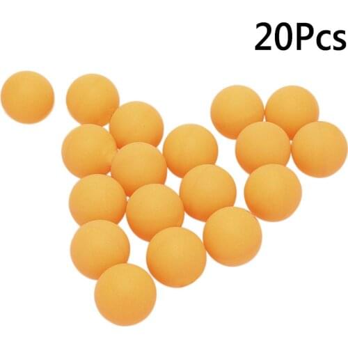 20Pcs/Set ABS 40mm Professional Seamless Ping-pong Match Training Table Tennis Balls for Ping Pong Training Racquet Sports match