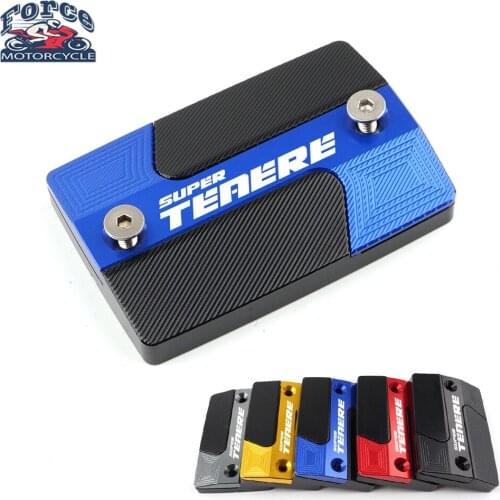 For Yamaha Super Tenere tenere1200 Tenere 1200 XT1200Z Motorcycle Accessories CNC Front Brake Fluid Fuel Reservoir Tank Cover